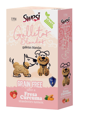 SWESI CLASICA FRUTILLA-CURCUMA GALLETA HG 330GR