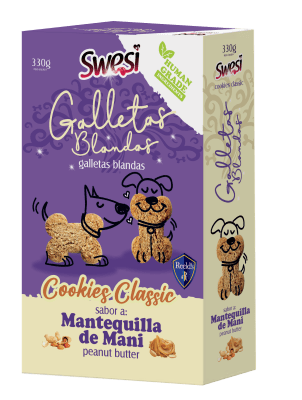 SWESI CLASICA MANTEQUILLA DE MANI GALLETA HG 330GR