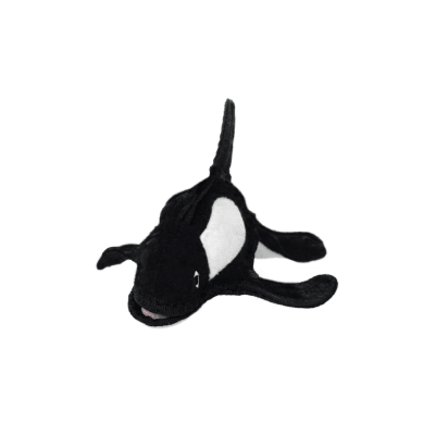 VP TUFFY OCEAN CREATURE KILLER WHALE, 17.8x22.9x30.5 cm/TS8