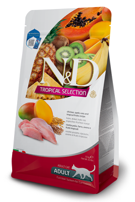 N&D TROPICAL GATO ADULTO POLLO 7 KG