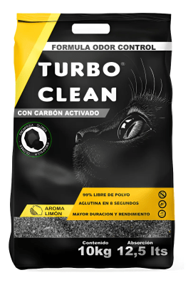 TURBO CLEAN ODOR CONTROL LIMÓN 10 KG