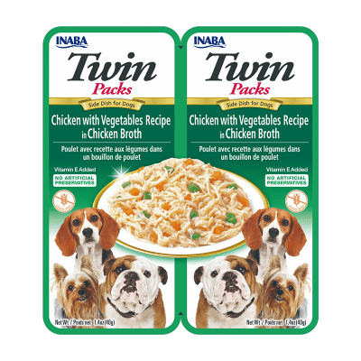Twins Packs Chicken with Vegetables Recipe