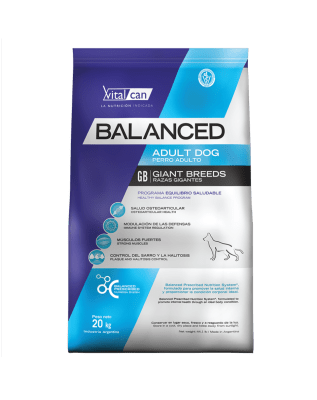 Balanced Perro Adulto Raza Gigante 20Kg