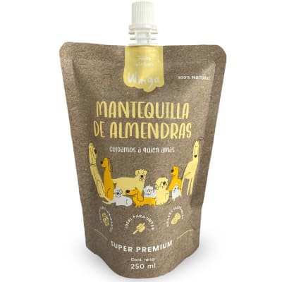 WINGA MANTEQUILLA DE ALMENDRA