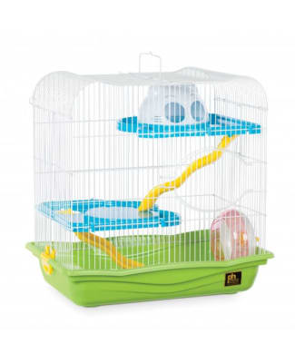 JAULA REFUGIO PARA HAMSTERS (4 NIVELES)