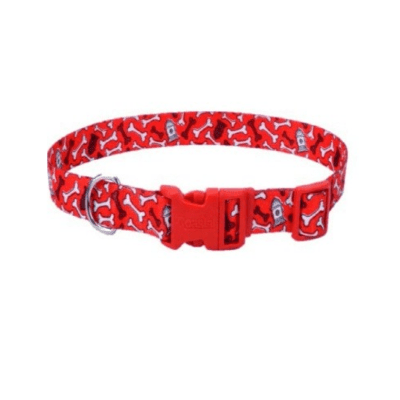 COASTAL STYLE COLLAR RED  BONES M