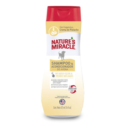 NM SHAMPOO Y ACONDICIONADOR AVENA, CREMA DE PISTACHO, 473 ML