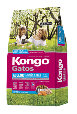 KONGO GATO ADULTO SALMÓN & ATÚN 8 KG
