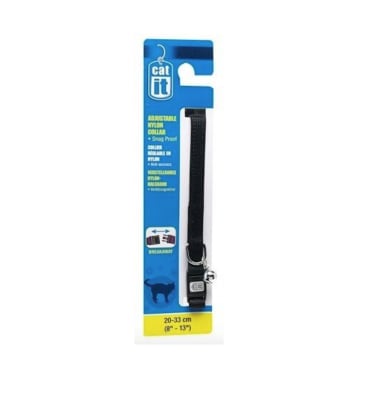 CATIT COLLAR BREAKAWAY NEGRO