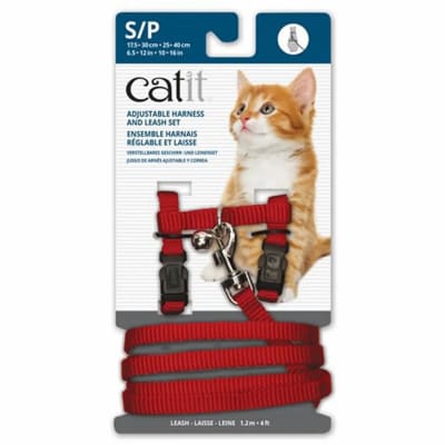 CATIT ARNES CON TRAILLA ROJO - SMALL