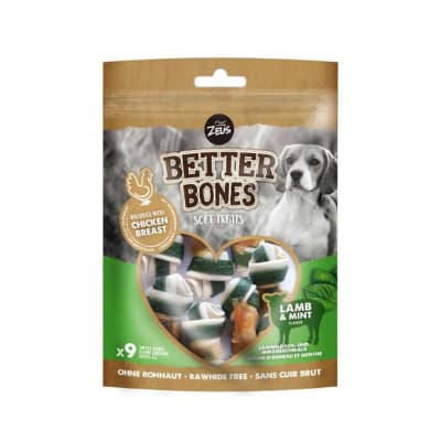 ZEUS BETTER BONES HUESITOS SABOR CORDERO CON MENTA