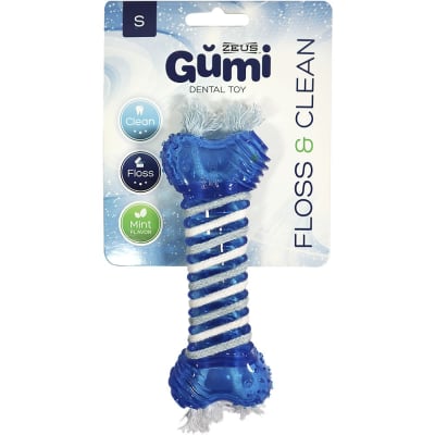 ZEUS GUMI JUGUETE DENTAL CLEAN & FLOSS SMALL