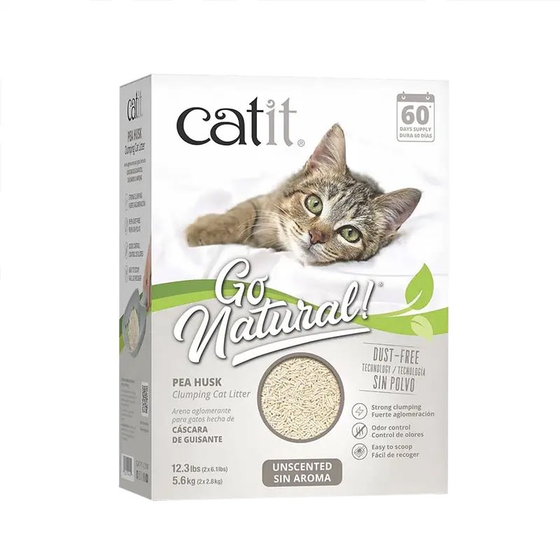 ARENA SANITARIA CATIT GO NATURAL SIN AROMA 5.6 KG1
