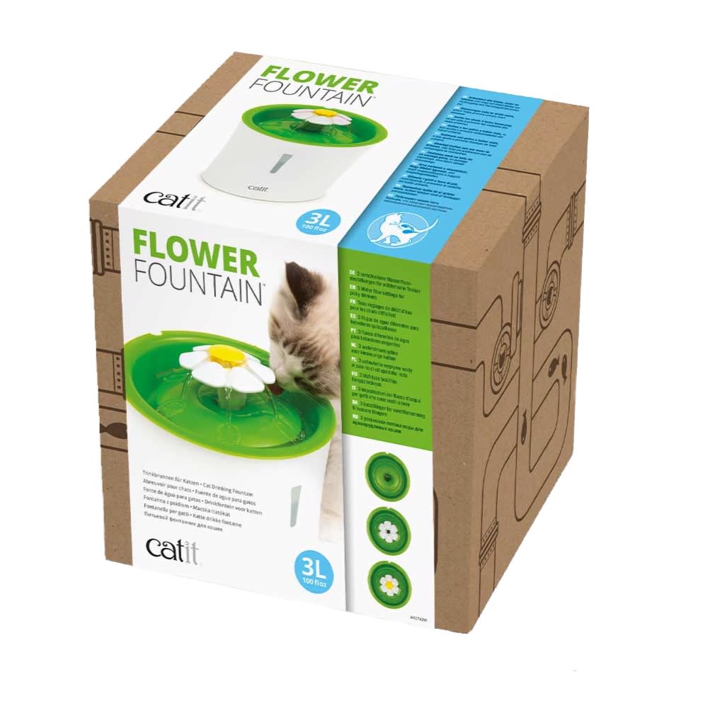 CATIT 2.0 COMBO FUENTE BEBEDERA FLOR 3L1