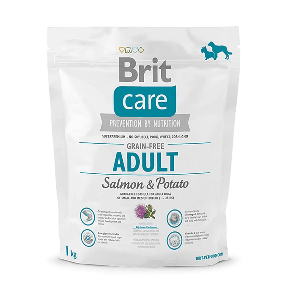 BRIT CARE GF ADULT SALMON 1.0 kg1