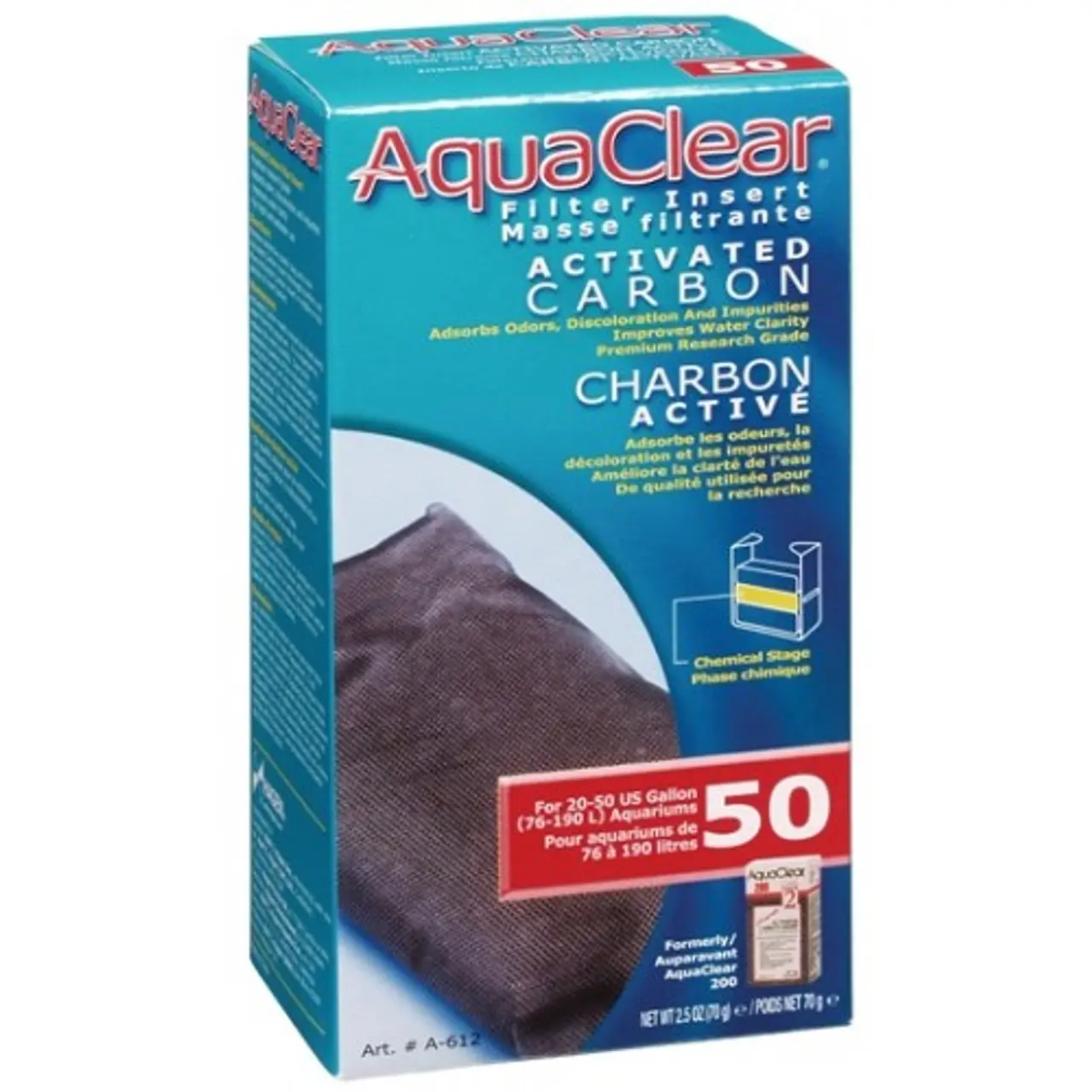 AQUACLEAR 50 CARBON ACTIVADO1