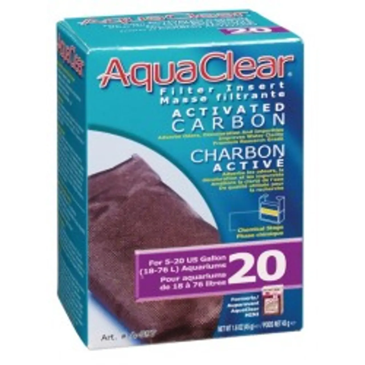 AQUACLEAR 20 CARBON ACTIVADO1