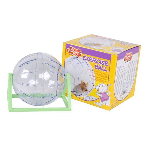 LIVING WORLD BOLA DE EJERCICIO CON BASE MEDIANO1