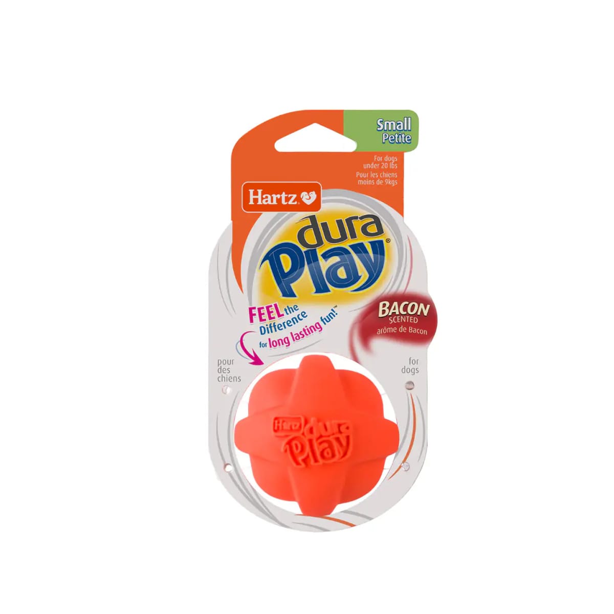 HARTZ DURAPLAY BALL SMALL DOG TOY1
