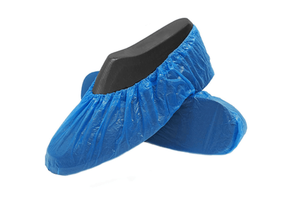 CUBRE CALZADO, DESECHABLE, AJUSTE ELASTICADO 100 UN1