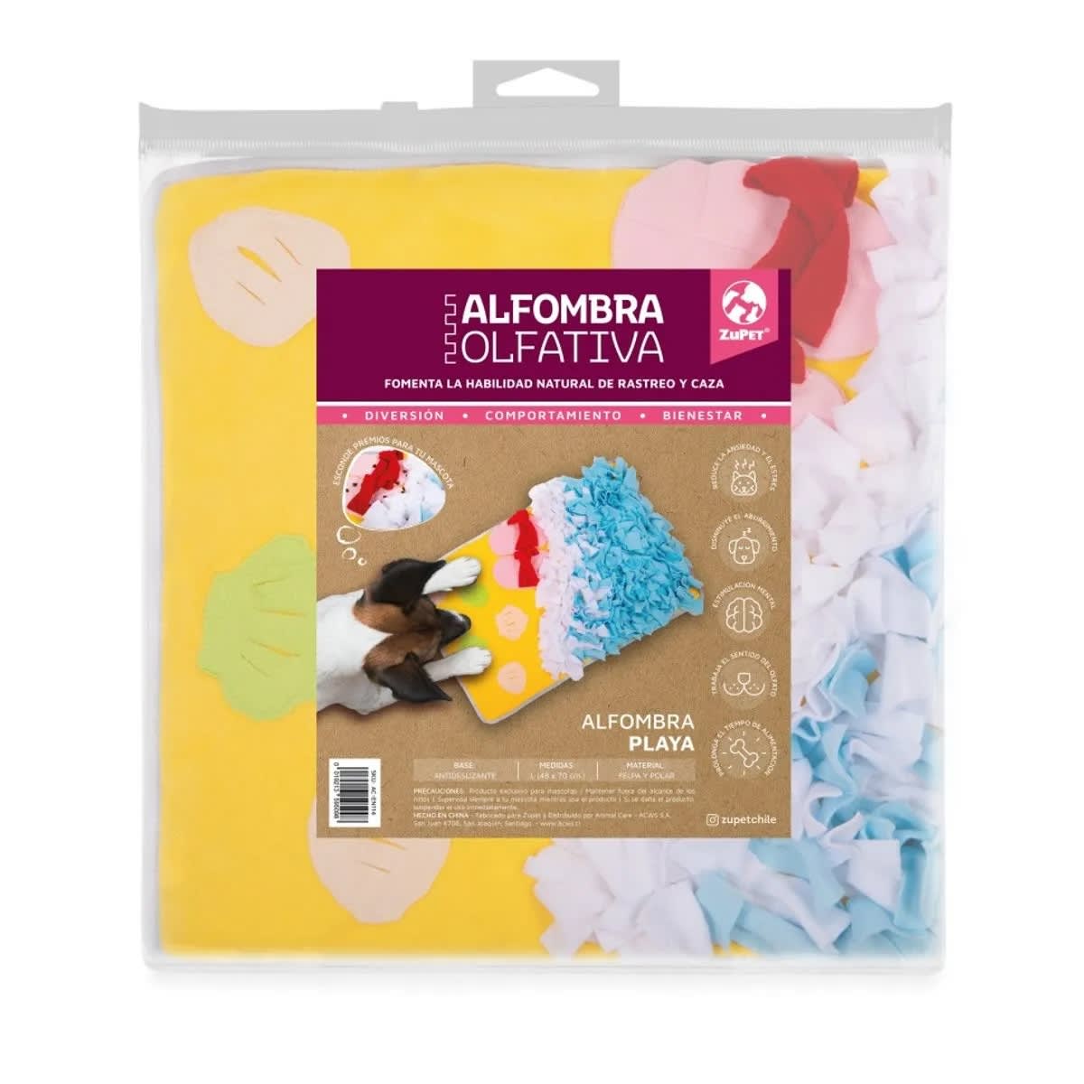 ZUPET ALFOMBRA OLFATIVA PLAYA (70x48CM)1