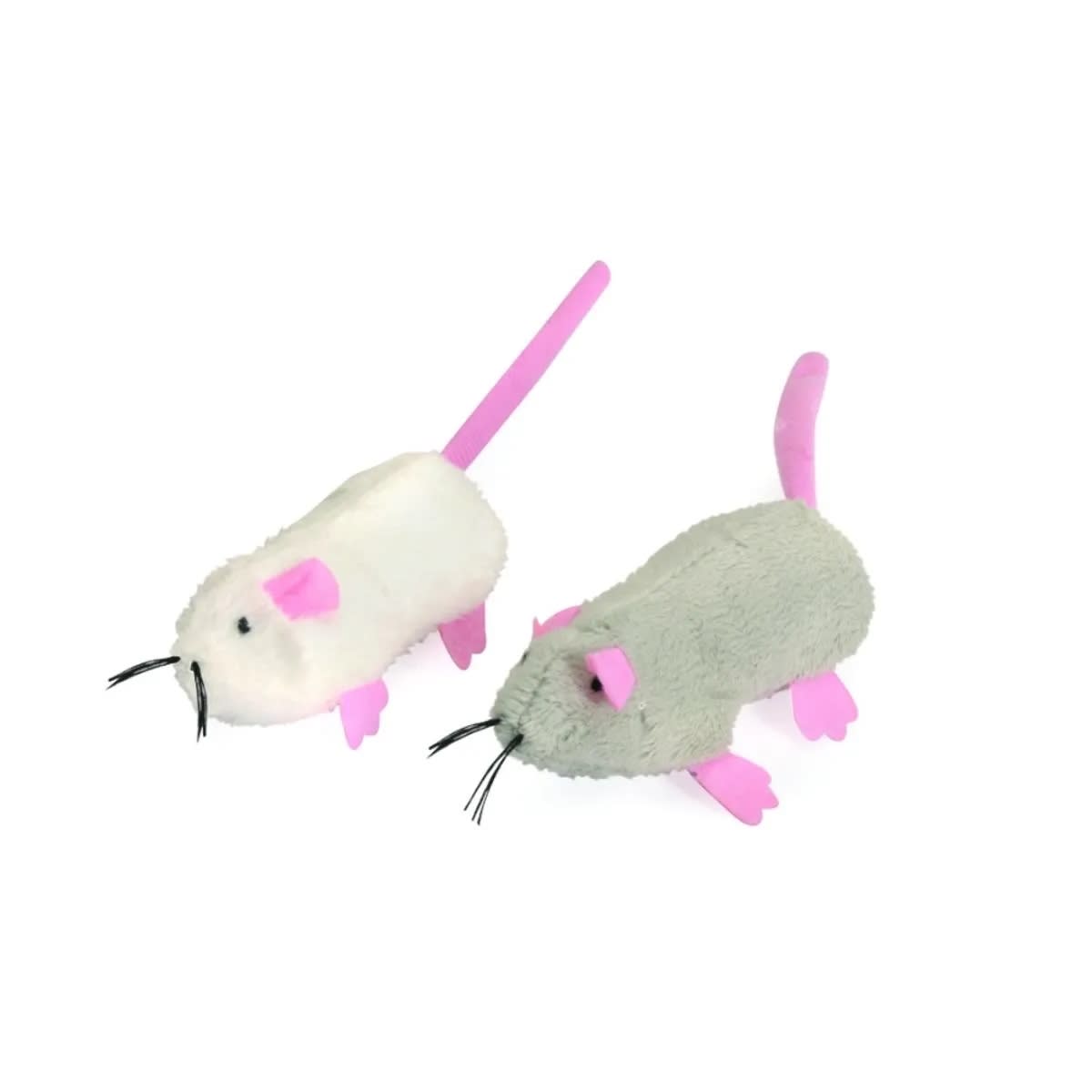 JUGUETE GATO RATON CON BOLSILLO 8 CM (2 UN)2