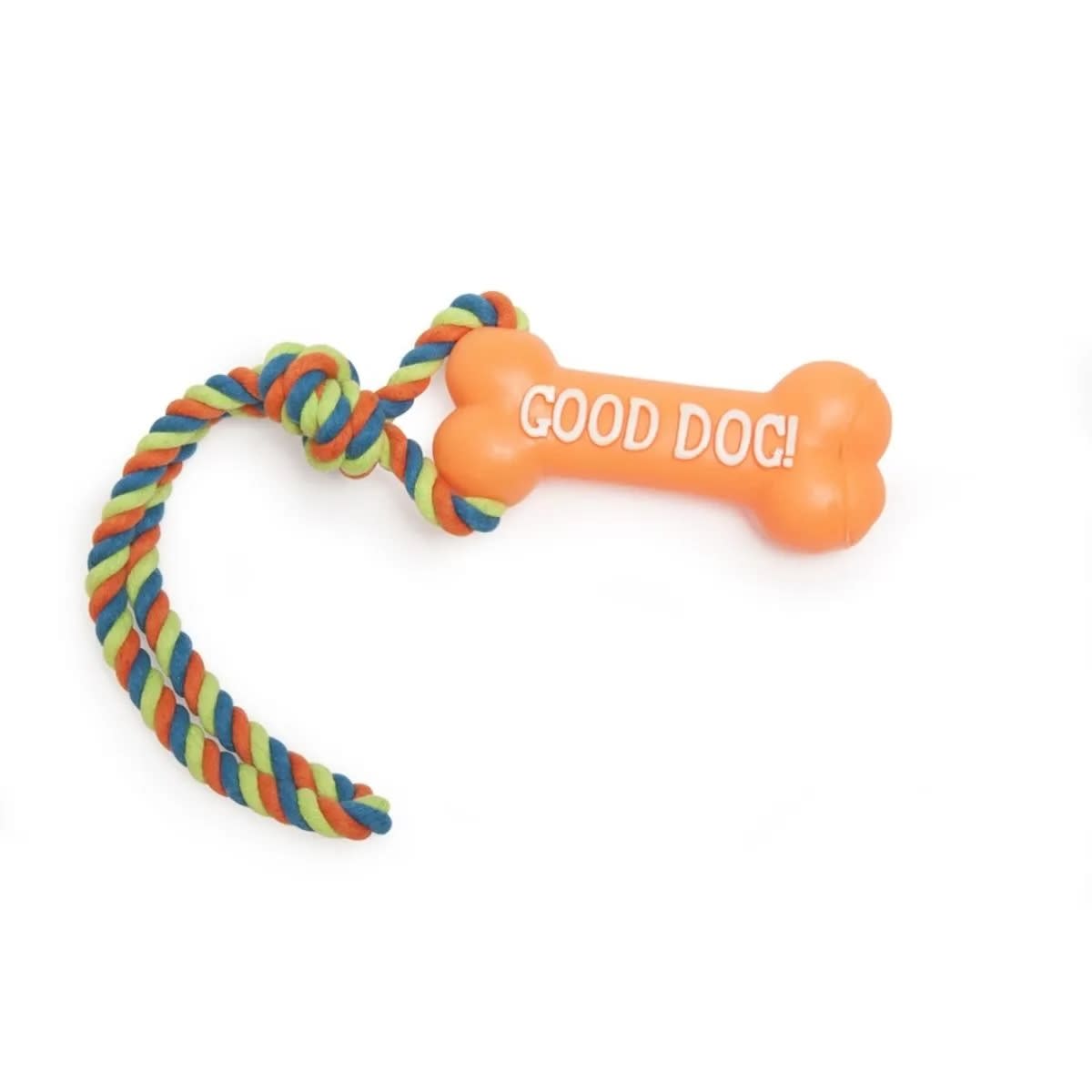 JUGUETE PERRO HUESO VINILO CON CUERDA3