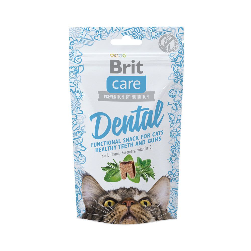 Brit Care Cat Snack Dental Functional 50 Gr1