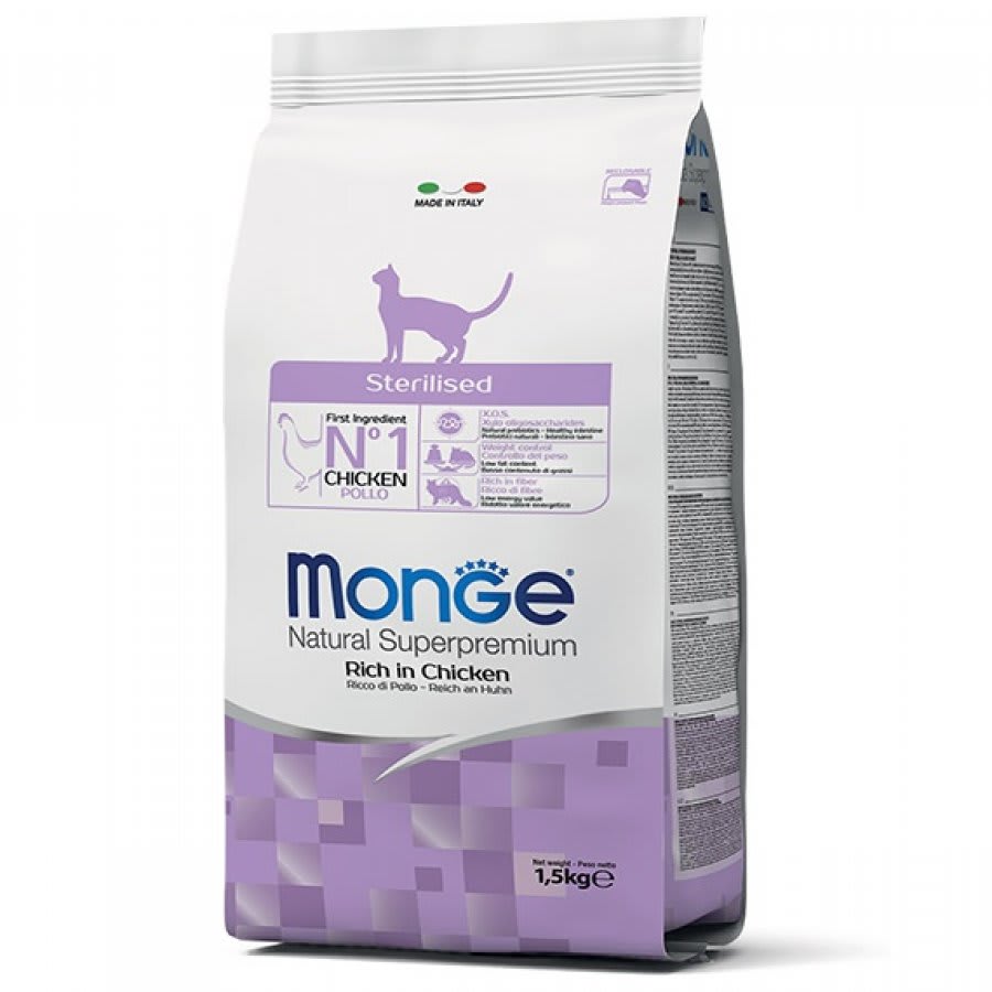 Monge Sterilised  Chicken de 1,5 kg1