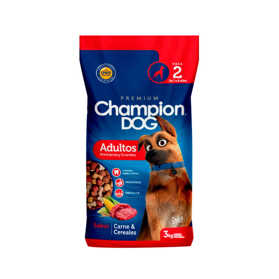 Champion Dog Adulto C&C 6 x 3 kg1