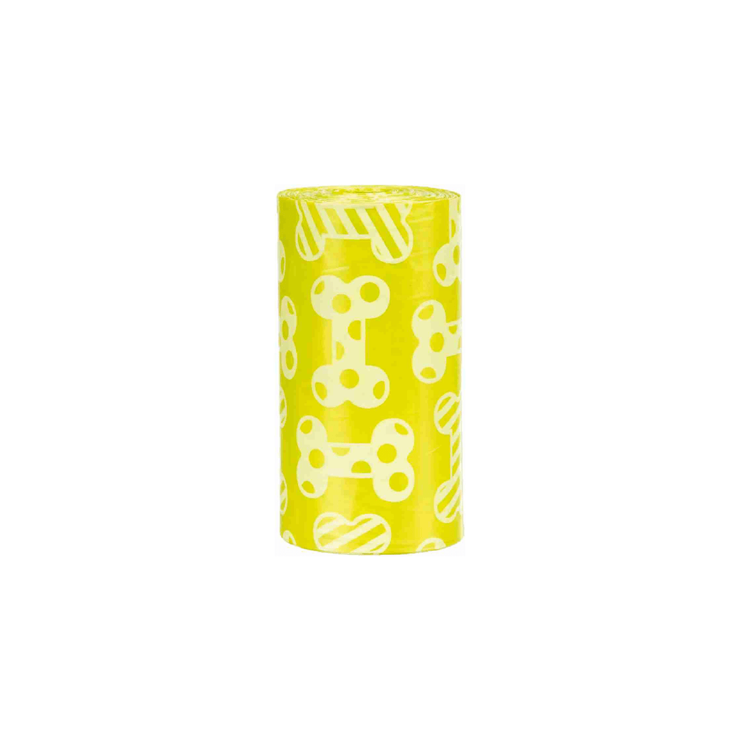 TX BOLSAS DESECHOS C/AROMA LIMON, 4 ROLLS DE 20 BOLSAS, M1
