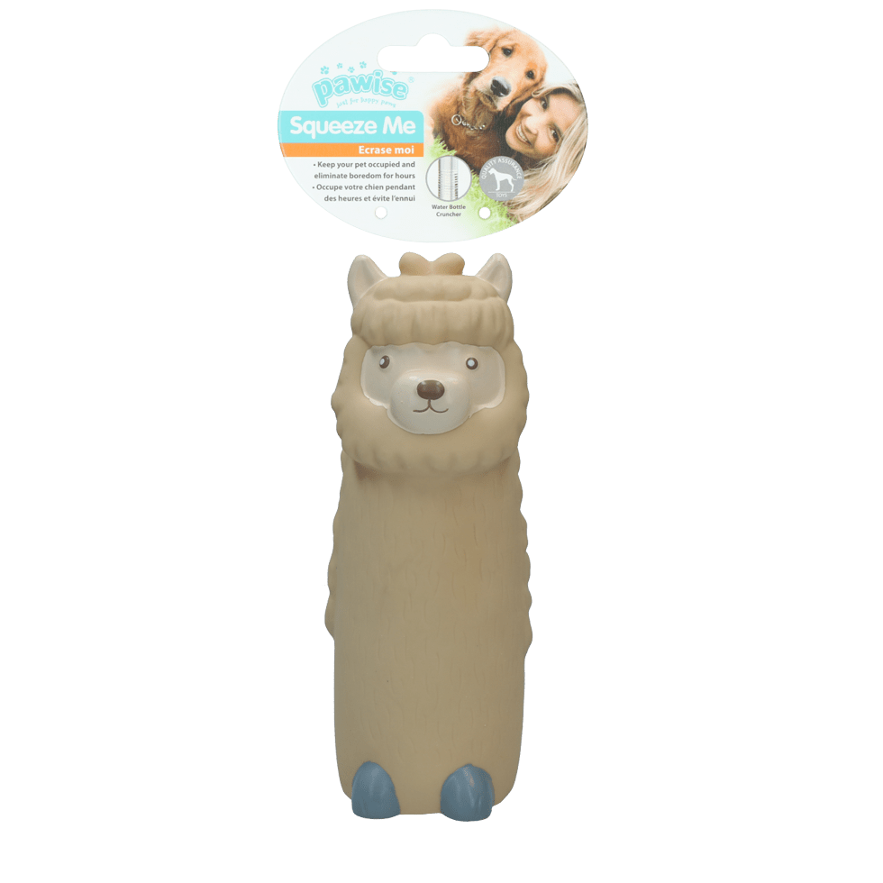 PAWISE JUGUETE LATEX CON BOTELLA ALPACA1