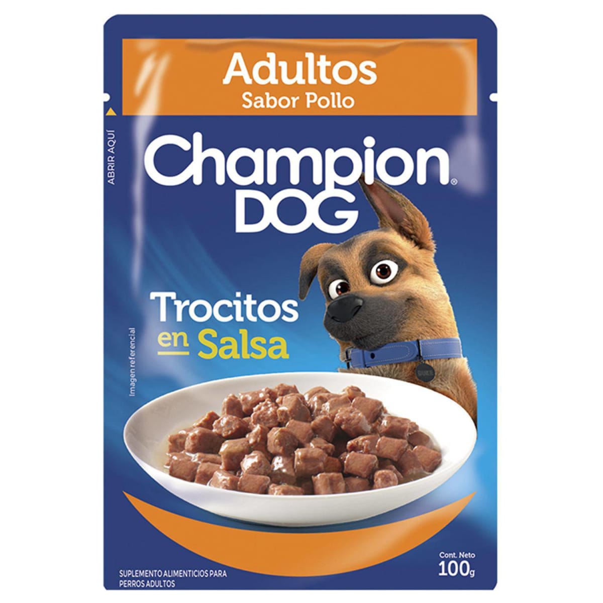 Champion Dog Pouch Sabor Pollo 100g1