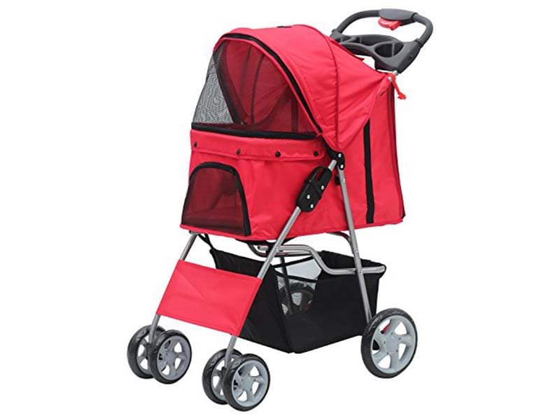 PAWISE COCHE PARA PERRO ROJO2