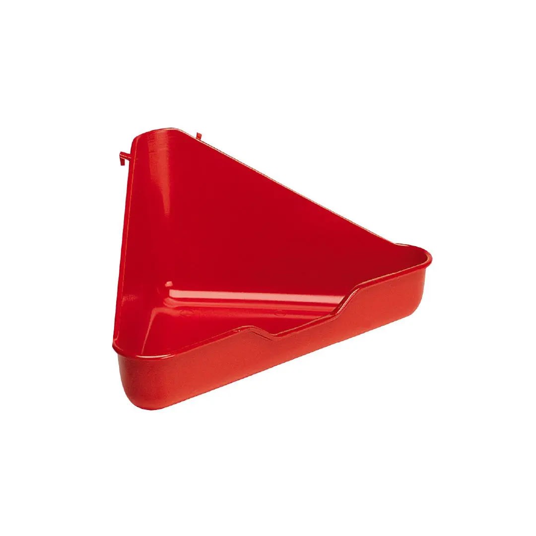 Fp Baño Esquinero P/ Animales Peq, 27X27X17H Cm1