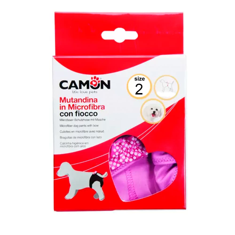 CALZON CELO PERROS ROSADO - TALLA 2 (30-35CM)2
