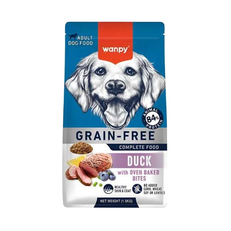 WANPY ADULT – DOG – DUCK 1.5 KG1