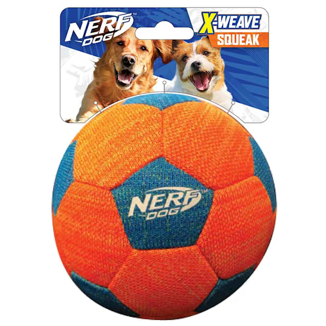 Pelota De Football Azul Y Naranja1
