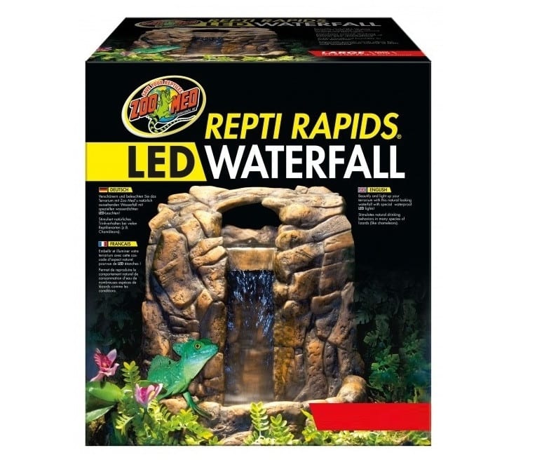 MED ROCK WATERFALL W/LED1