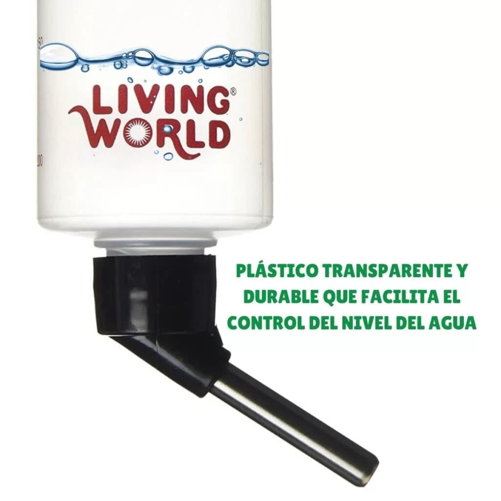 LIVING WORLD BEBEDERO BOTELLA  120 ML2