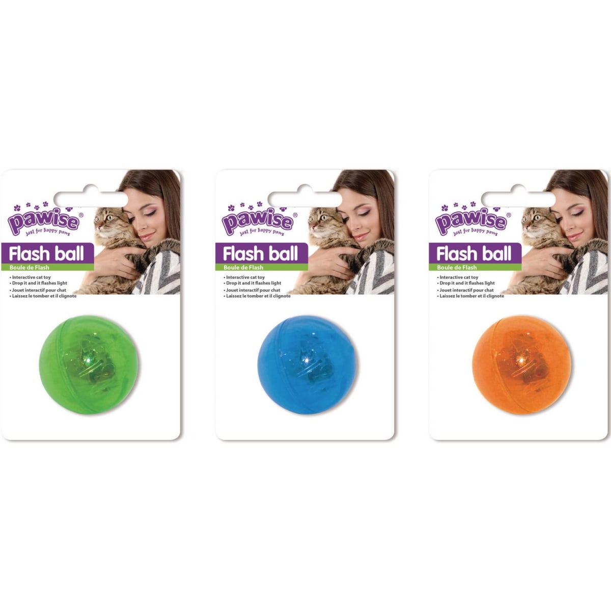 PAWISE BOLA LUMINOSA 3,5 CM1