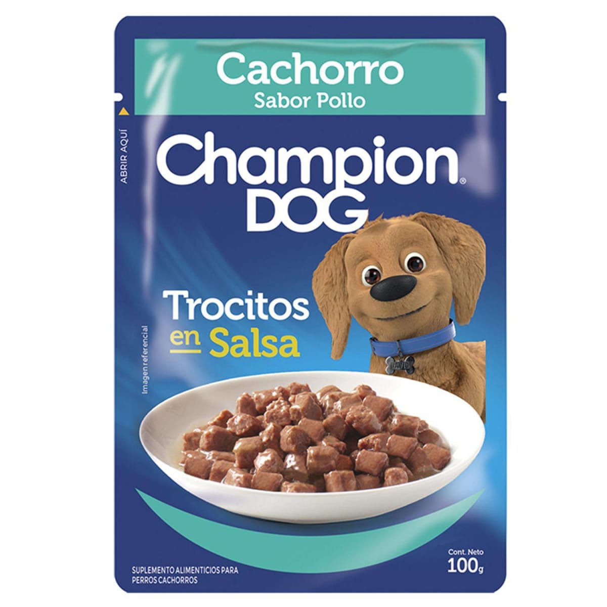 Champion Dog Pouch Luc Cachorro 100gr1