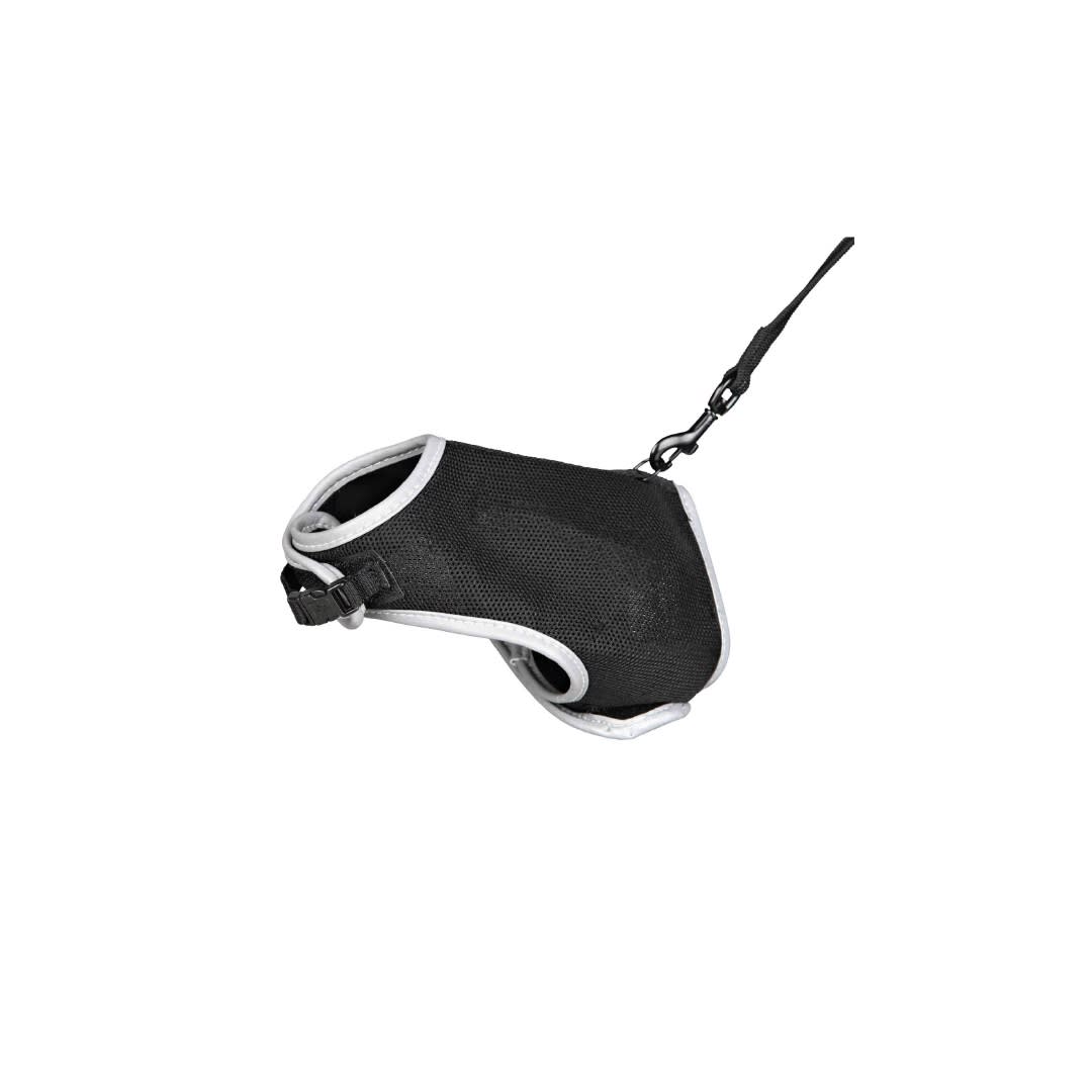 TX ARNES GATO SUAVE C/CORREA, XL: 36-54 cm, 120 cm, NEGRO1