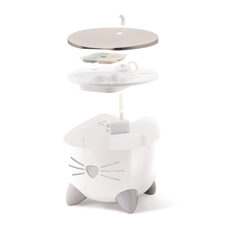 CATIT PIXI FUENTE BEBEDERA ACERO INOXIDABLE3
