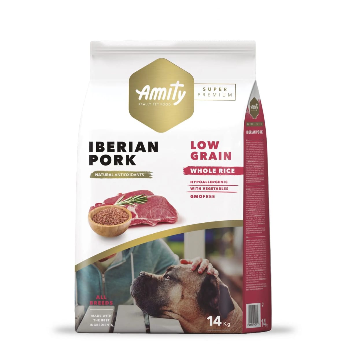 AMITY SP LOW GRAIN IBERIAN PORK ADULT 14 KG1