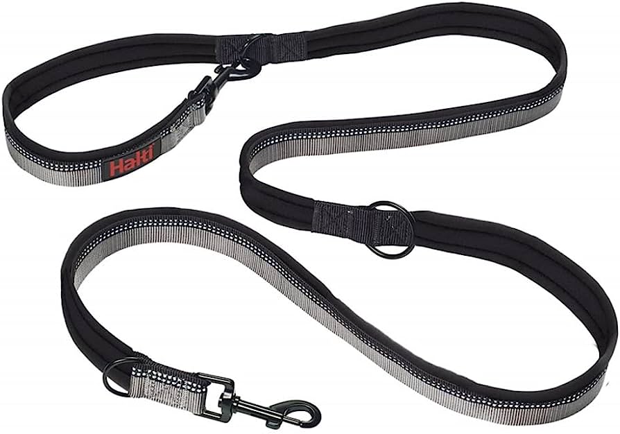Coa Halti Double Ended Lead L, 2 M/2.5 Cm, Negro1