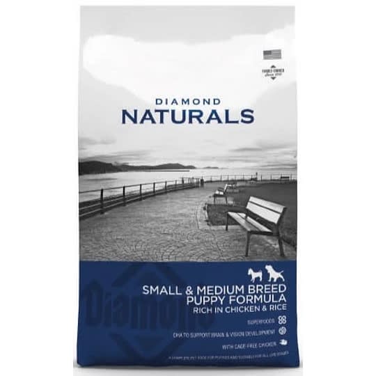 Diamond Nutra Gold Naturals Perro Puppy Small & Medium 15 Kg1