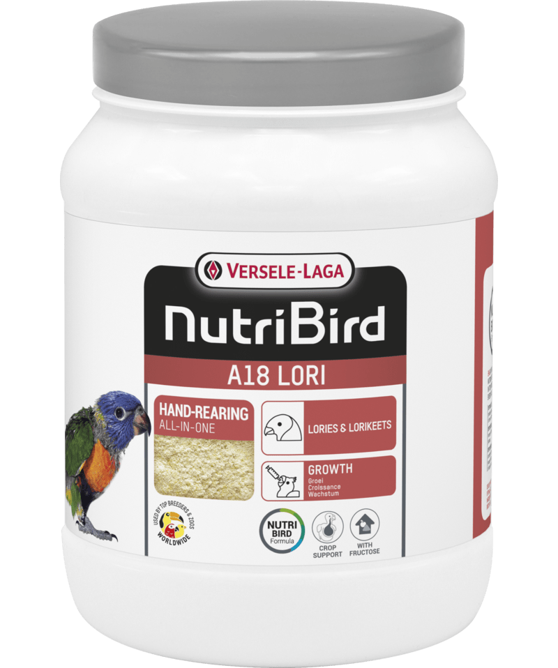 ALIMENTO MANUAL LORIS NUTRIBIRD A18 PAPILLA(800 GR)1