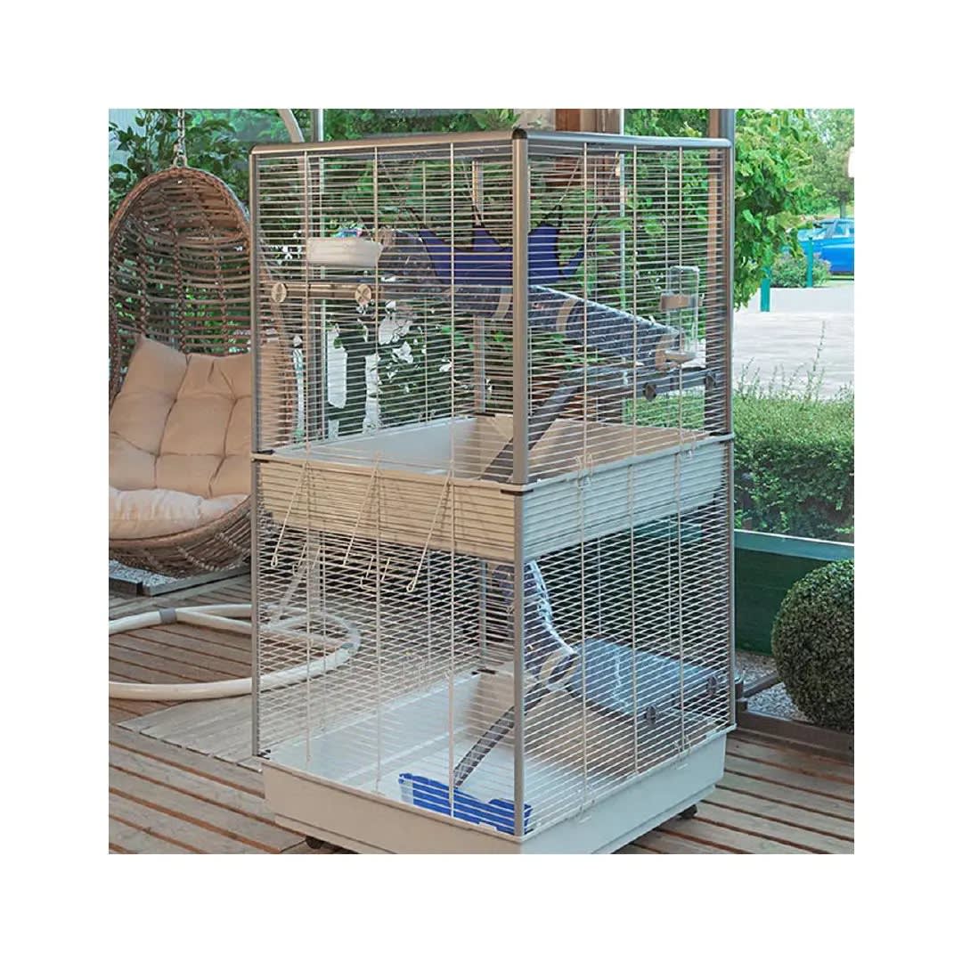 Fp Jaula Para Huron, Furet Tower Grey, 75X80X161H cm2