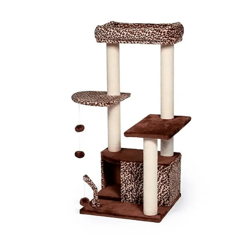 RASCADOR CON 3 NIVELES LEOPARDO1